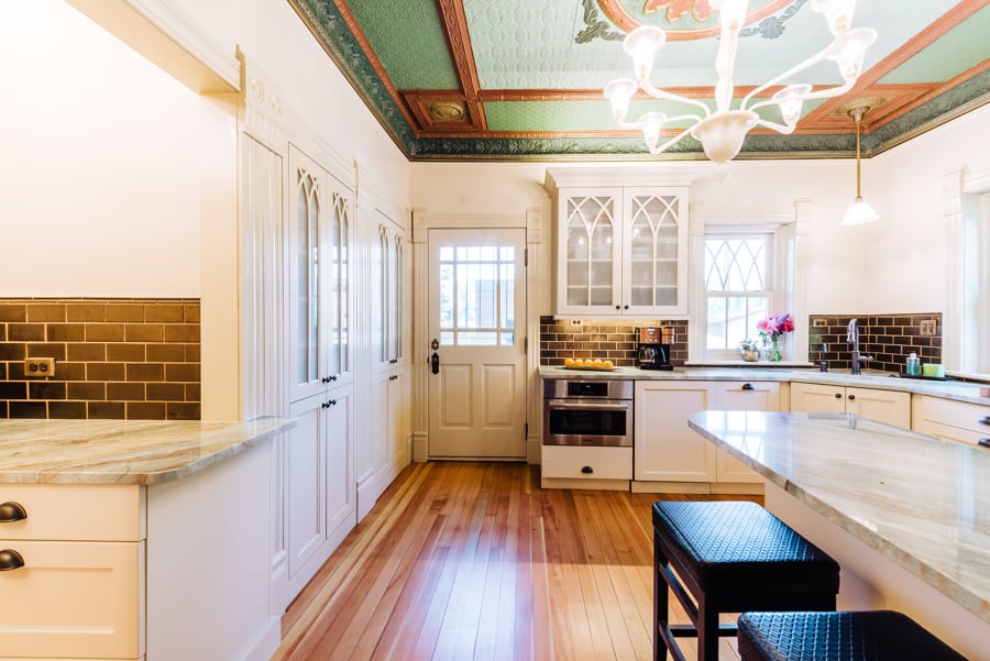 Victorian Kitchen Remodel detail